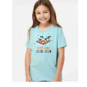 light blue shirt with 2026 BOB logo