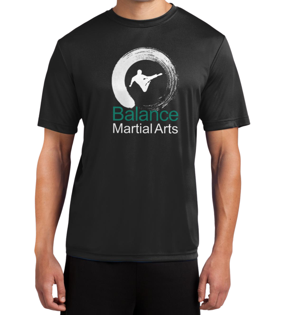 Sport Tek tee with classic BMA logo