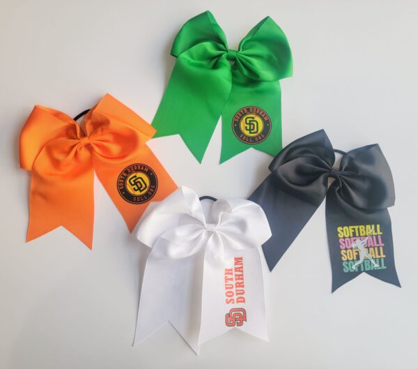 cheer bows 4 styles/colors